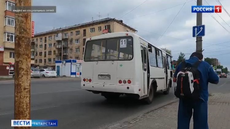 Жители Бугульмы остались без общественного транспорта