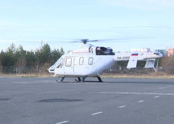 В РКБ доставили вертолетом пострадавшего при взрыве газа в Челнах