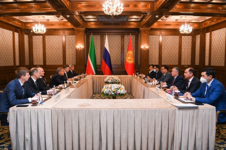 Минниханов встретился с зампредседателя Кабмина Кыргызской Республики