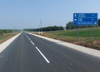 В Тюлячинской районе по нацпроекту отремонтировали пятикилометровый участок дороги М-7