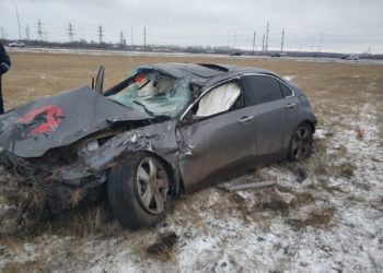 В Челнах 27-летний мужчина погиб, перевернувшись на машине