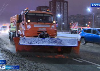 Улицы Казани во время снегопадов будут очищать 560 машин