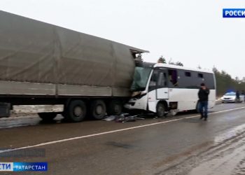 Стали известны подробности смертельного ДТП с участием вахтового автобуса под Елабугой
