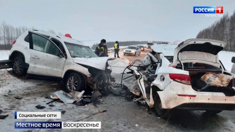 С начала года на дорогах Татарстана в ДТП погибли более 20 человек