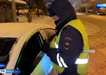 В Казани проходит масштабный рейд по выявлению пьяных водителей