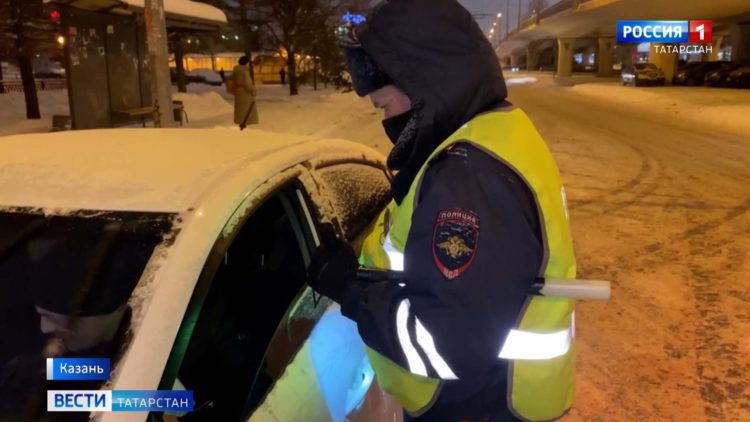 В Казани проходит масштабный рейд по выявлению пьяных водителей