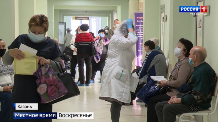 Пик заболеваемости COVID-19: в Татарстане за неделю количество заболевших выросло втрое