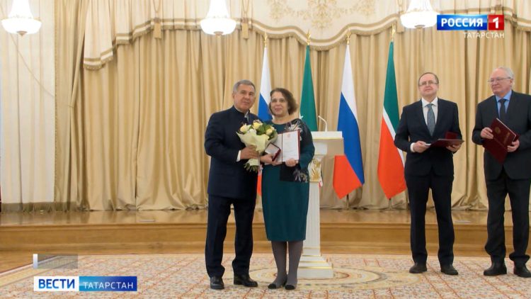 В Казанском Кремле вручили госпремии Татарстана в области науки и техники