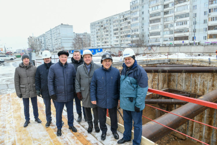 Минниханов посетил строящийся участок второй линии Казанского метрополитена