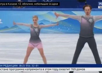 Фигуристы Евгения Тарасова и Владимир Морозов выиграли серебро на Олимпийских играх