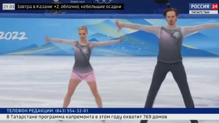 Фигуристы Евгения Тарасова и Владимир Морозов выиграли серебро на Олимпийских играх