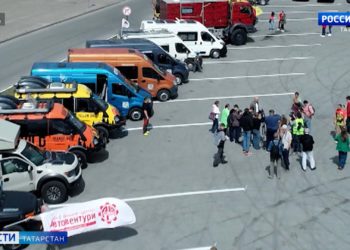 На Волге в Татарстане начался ледоход