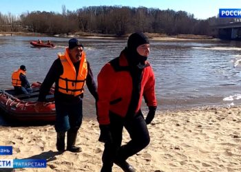 В Татарстане прошли учения по спасению людей при усилении паводка