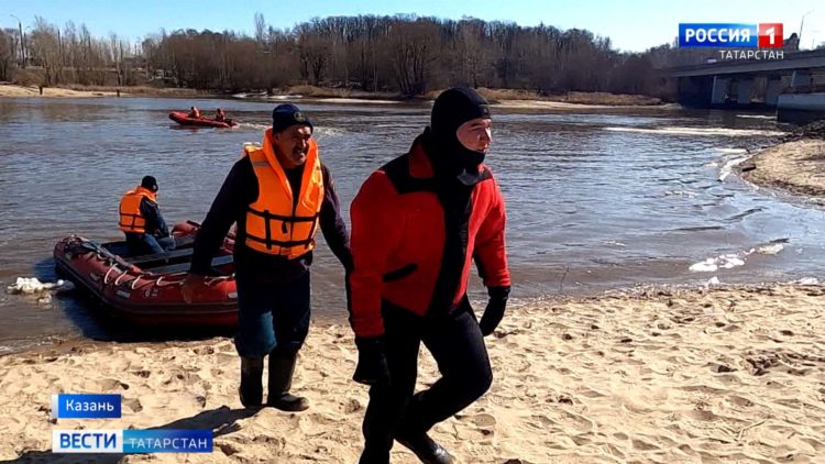 В Татарстане прошли учения по спасению людей при усилении паводка
