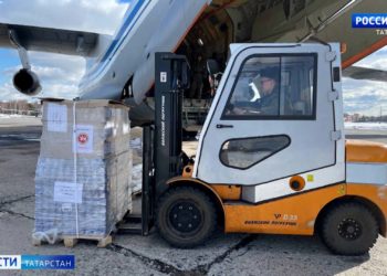В Крым доставили новую партию гуманитарной помощи от Татарстана