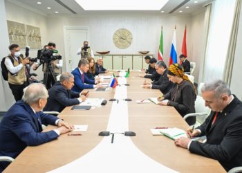 Рустам Минниханов провел встречу с Гурбангулы Бердымухамедовым