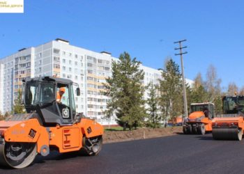 В Нижнекамске по нацпроекту прокладывают новые велодорожки