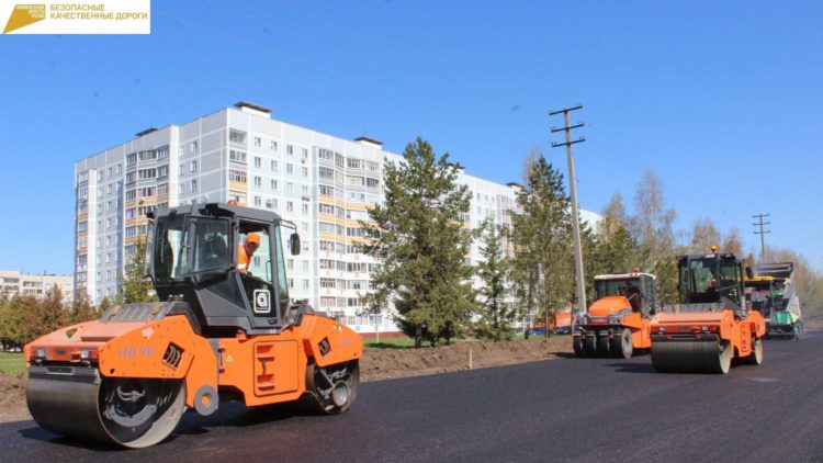 В Нижнекамске по нацпроекту прокладывают новые велодорожки