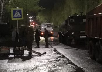 Ночью в Бугульме почти 22 тысячи человек остались без воды из-за прорыва трубы