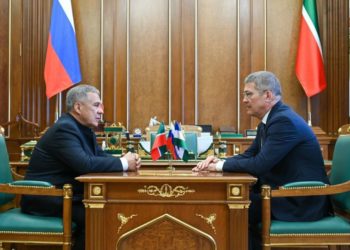 Минниханов и Хабиров подписали соглашение об установлении границ между республиками