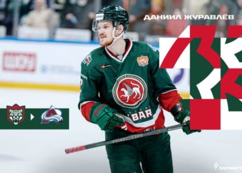 Защитник казанского «Ак Барса» Даниил Журавлёв продолжит карьеру в «Колорадо Эвеланш»