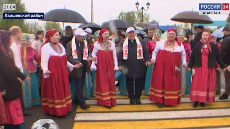 В селе Никольское Лаишевского района прошел русский народный праздник «Каравон-2022»