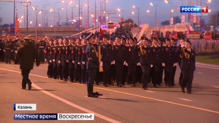Последние штрихи к главному действу: в Казани состоялась генеральная репетиция Парада Победы