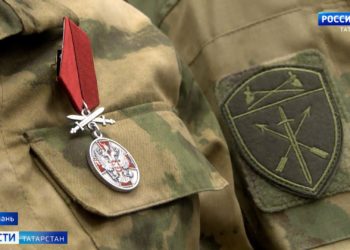 В Казани наградили военнослужащих, принимавших участие в спецоперации на Украине