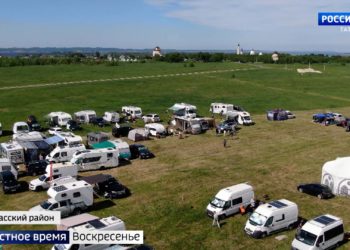 400 экипажей автопутешественников приехали в Татарстан на VanlifeFest-Сабантуй