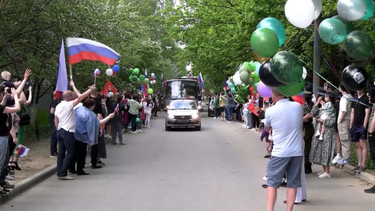 В Казань вернулись росгвардейцы, участвовавшие в спецоперации на Украине