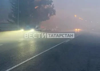 Татарстан накрыл смог от лесных пожаров в соседних областях