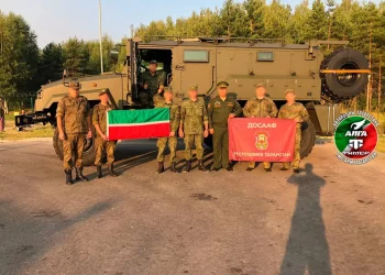 Батальону «Тимер» вручили бронеавтомобиль «Ахмат»