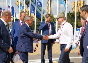 Минниханов принимает участие в Международном военно-техническом форуме «Армия-2022»