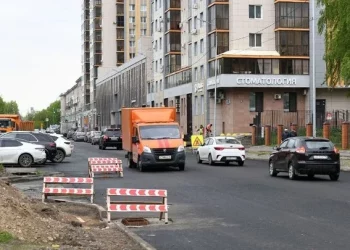 В Казани по нацпроекту отремонтировали дорогу на улице Восход