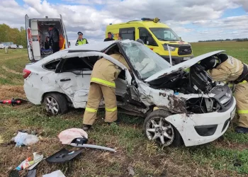 Один ребёнок погиб, еще двое пострадали в аварии на трассе в Татарстане