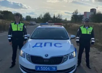 В Казани автоинспекторы помогли беременной, у которой начались схватки 