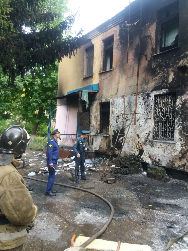 Прокуратура организовала проверку после пожара в детском саду в Бугульме