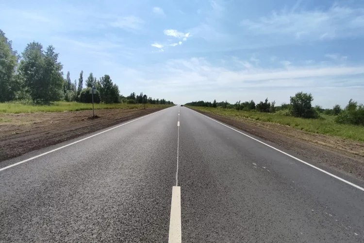 В Татарстане по нацпроекту отремонтировали участок трассы Елабуга – Гари – Абалач 