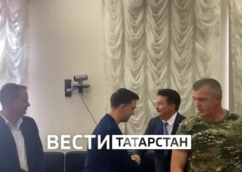 В Казани встретили медицинских работников, вернувшихся с ДНР и ЛНР