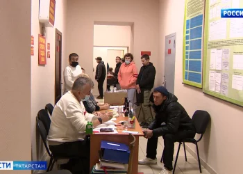 Из военкомата Казани отправили очередную команду на пункт сбора