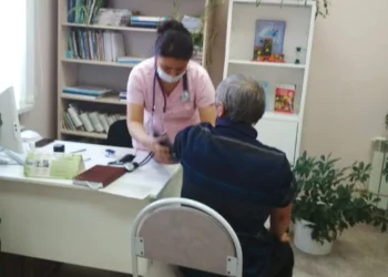 В селе Васькино-Туйрала по нацпроекту врачи Бавлинской ЦРБ провели осмотр местных жителей