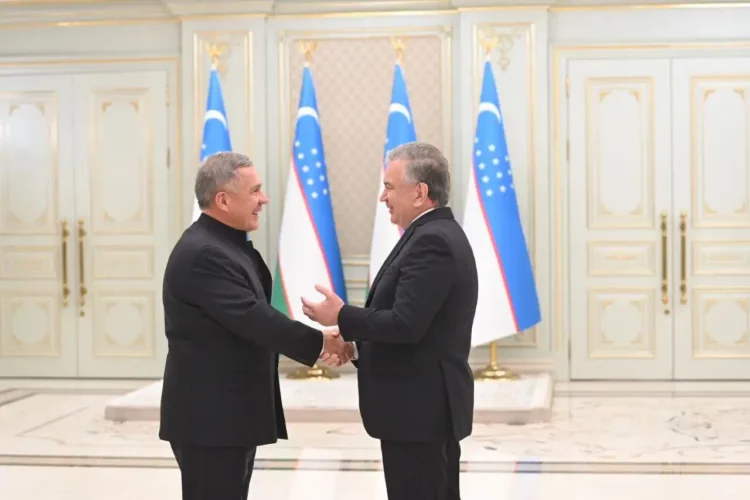 Рустам Минниханов встретился с Президентом Узбекистана