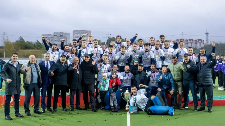 «Динамо-Ак Барс» в 20 раз стал чемпионом России по хоккею на траве