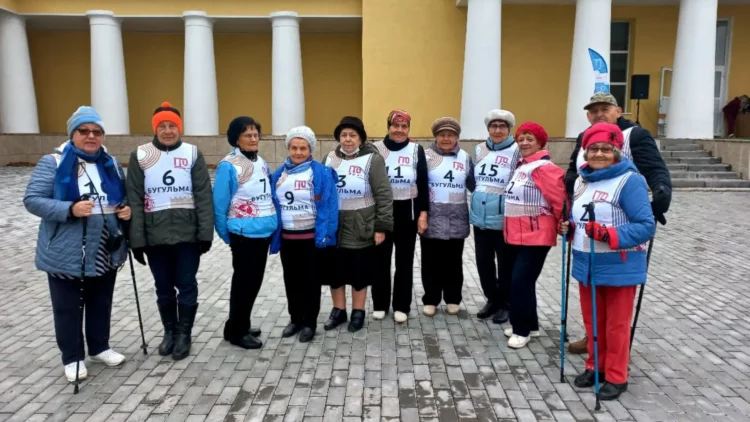 В Бугульминском районе по нацпроекту пенсионеры приняли участие в соревнованиях