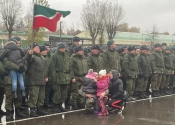 Еще одну группу мобилизованных отправляют из Казани на следующий этап боевого слаживания