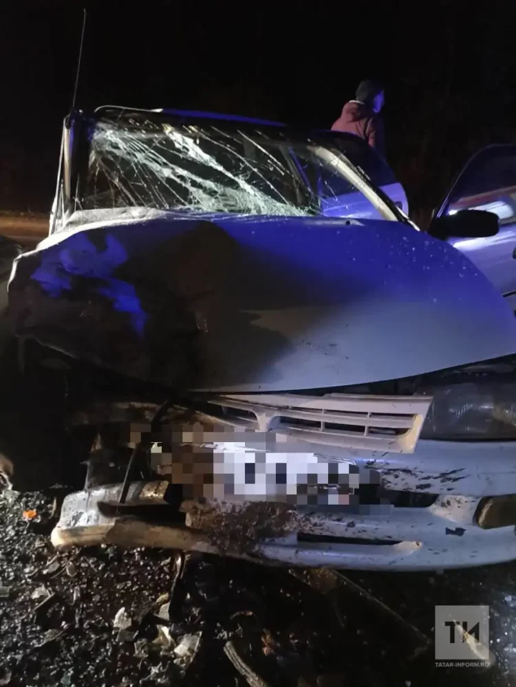 Четыре человека пострадали в столкновении легковушек на трассе в Татарстане