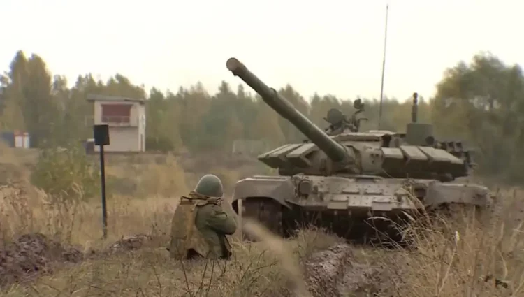 В Татарстане мобилизованные проходят обкатку танками