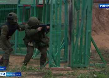 Татарстанские мобилизованные вышли на учебные полигоны