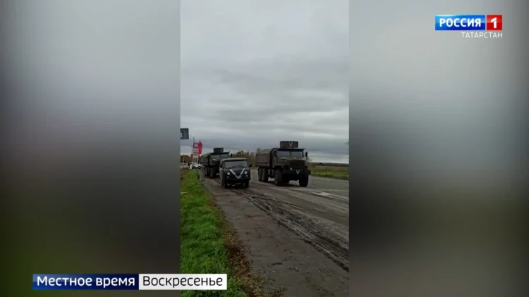 «Нет ни боязни, ни страха»: мобилизованные из Татарстана отправились к местам боевого слаживания