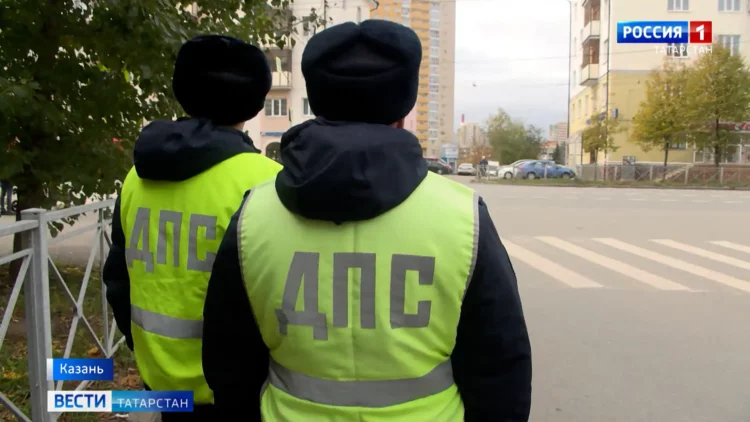 Автоинспекторы усилили контроль за пешеходными переходами в Казани
